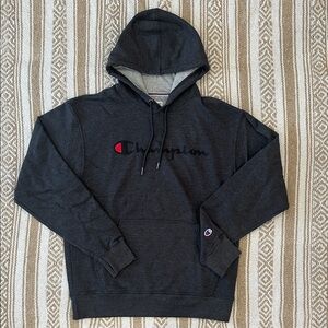 Champion Men's Hoodie - Dark Gray